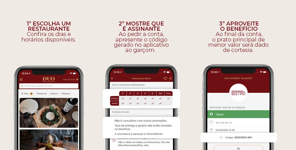 Como utilizar o Duo Gourmet para economizar em restaurantes do Brasil