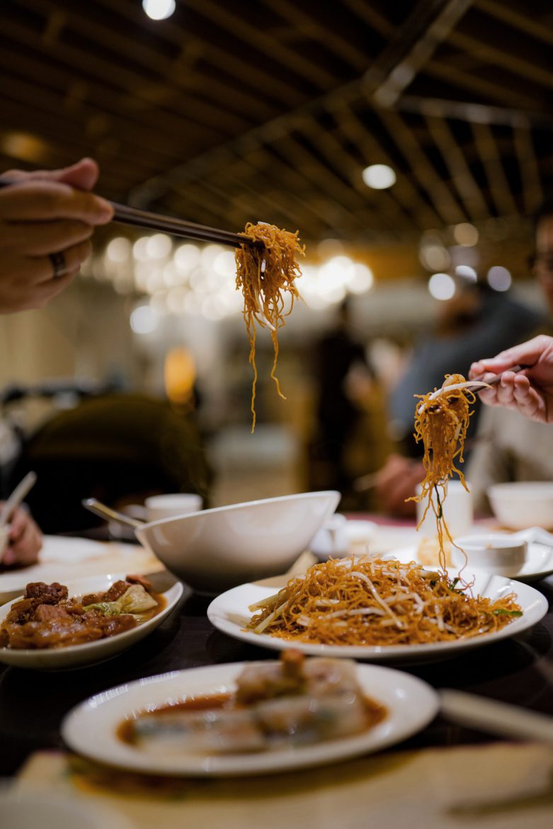 Culinária chinesa duo gourmet