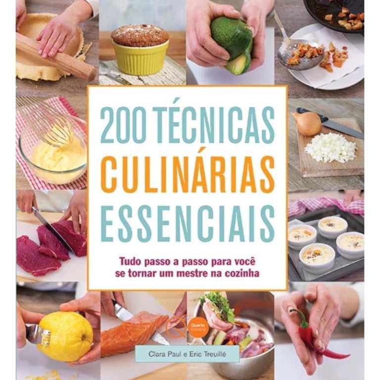 Sugestão de livro 200 técnicas culinárias essenciais