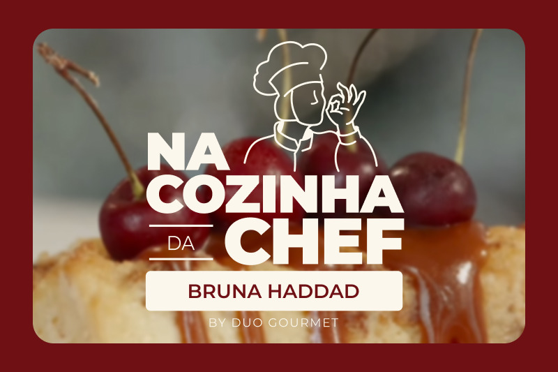 Receita de Pudim de Panetone da Chef Bruna Haddad